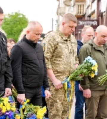 Пам’ять загиблих «азовців» вшанували на Рівненщині