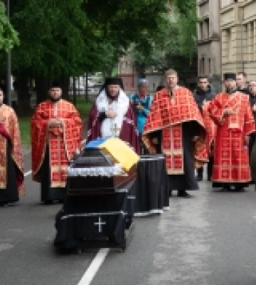 В Ужгороді попрощалися із захисником Юрієм Булецою