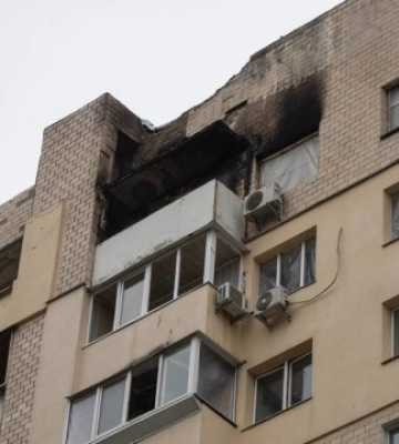 В Оболонському районі Києва внаслідок недільного обстрілу пошкоджені 18 будівель - Кличко