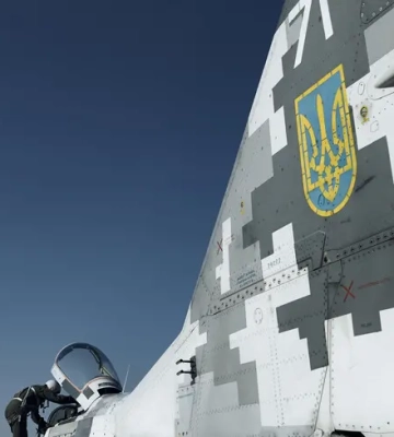 В Полтавской области разбился истребитель МиГ-29