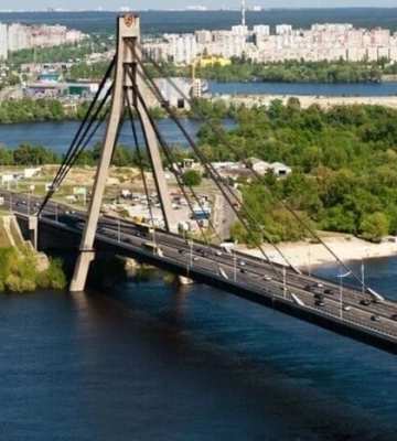 Рух на мосту через Десенку у Києві буде частково обмежено до кінця 2025 року