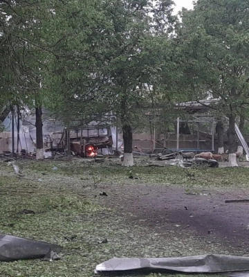 Харків зазнав масованої атаки дронів, двоє постраждалих