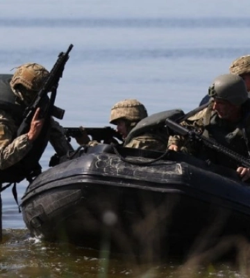 «Мета — контроль над двома областями». У Нацгвардії заявили про підготовку РФ десантної операції на Херсонщині, помітили 300 човнів