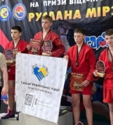 Спортсмен з Острога – призер усеукраїнського турніру зі самбо