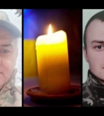 «На щиті»: у Рівному попрощалися з Володимиром Коцуром і Михайлом Бараболею