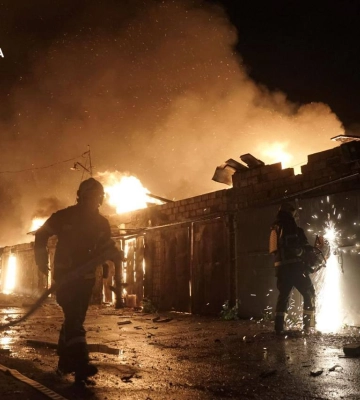 Внаслідок комбінованої атаки на Київ загинули 9 людей, ще 63 поранені - серед них 6 дітей, - ДСНС