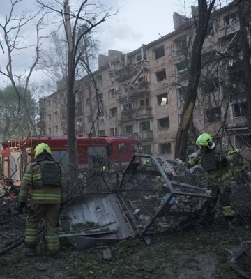 Попередньо п&#039;ятеро людей постраждали внаслідок ракетно-дронової атаки по Києву - ОВА
