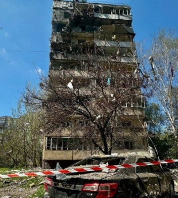 ОВА: сили РФ атакували Запоріжжя дронами, пошкоджені дві багатоповерхівки
