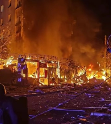 Росіяни атакували Київ:  загинули щонайменше 9 людей, понад 60 постраждалих, серед них діти