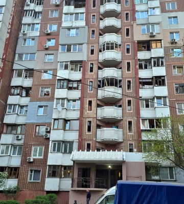 У Харкові внаслідок масованого російського удару - багато руйнувань і  масштабні пожежі