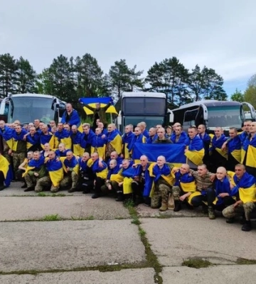 Україна повернула з російського полону 205 воїнів