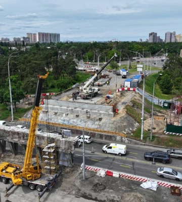 Кличко розповів про ремонт шляхопроводу біля метро &quot;Дарниця&quot;: коли відкриють рух для транспорту (ФОТО)