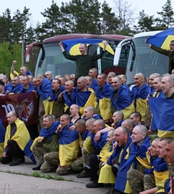 Україна повернула з російського полону 205 воїнів