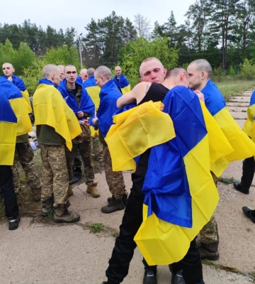 Повернення додому: з російського полону звільнено 205 захисників України
