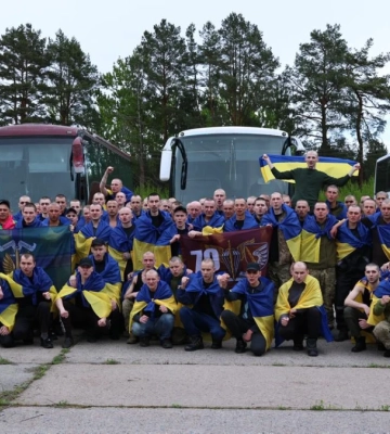 З полону повернули 205 українських військових: серед них є захисники Херсонщини