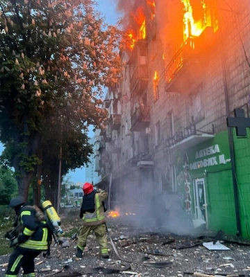 Обстрел Киева: два человека погибли, шестеро травмированы — КГВА