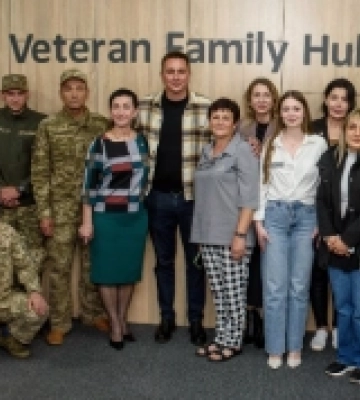 На Миколаївщині у Вознесенській громаді відкрили новий ветеранський простір