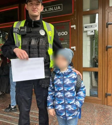 Поліцейські оперативно розшукали 5-річного хлопчика, який зник у Сумах