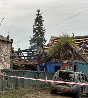У Великій Чернеччині працює штаб з ліквідації наслідків ракетного удару