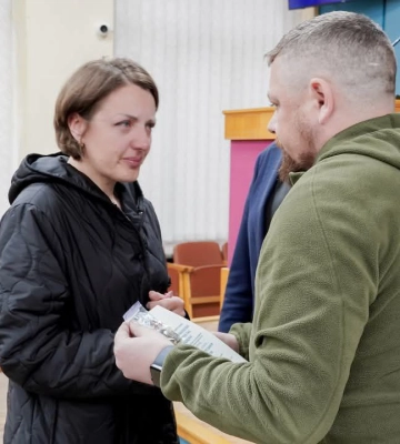 На Львівщині вручили 13 посмертних нагород  «Комбатантський хрест» родичам полеглих воїнів