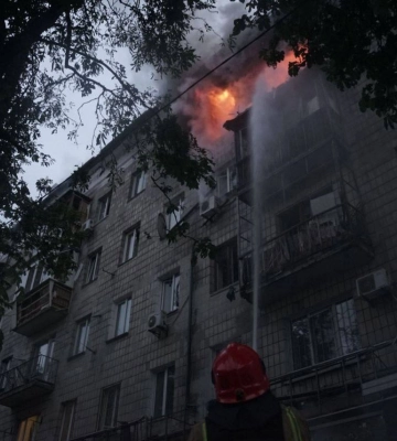 Внаслідок атаки на Київ двоє загиблих і восьмеро поранених