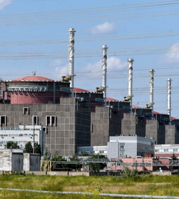 Запорізька АЕС знову на межі блекауту через російський обстріл