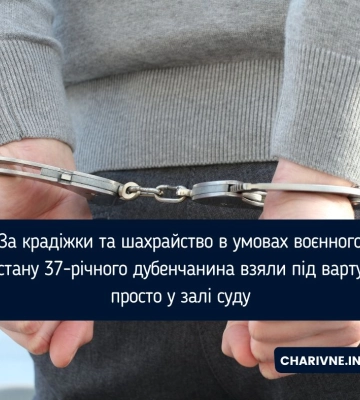 Жителя Дубна судять за дві крадіжки та шахрайство