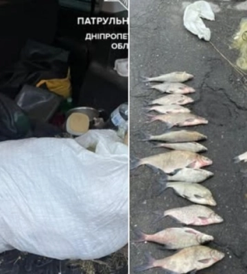 Водний патруль виявив на Дніпропетровщині ймовірних браконьєрів