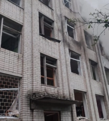 Атака дронів: на Черкащині пошкоджений навчальний заклад, є поранений
