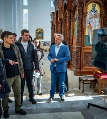 Бучу відвідав Міністр юстиції та безпеки Нідерландів Девід ван Віл