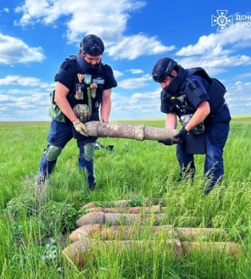 Сапери знешкодили шість мін часів Другої світової у Катеринівській громаді