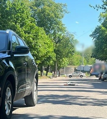 Помер велосипедист, якого збив автомобіль в центрі Кременчука