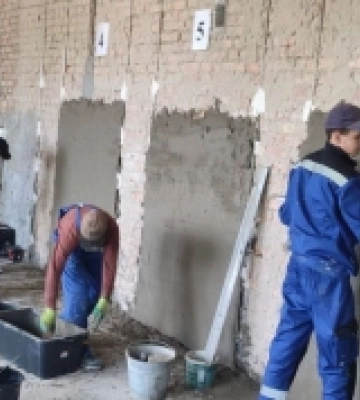 На Волині відбувся обласний конкурс штукатурів