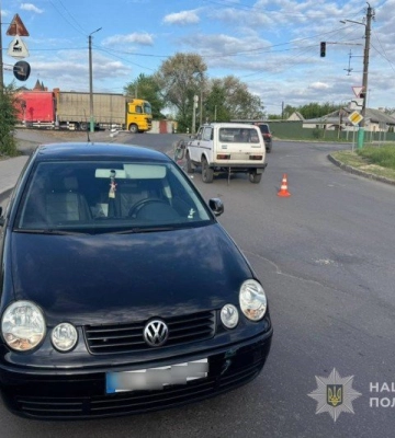 На Волині 63-річний велосипедист потрапив під колеса автівки