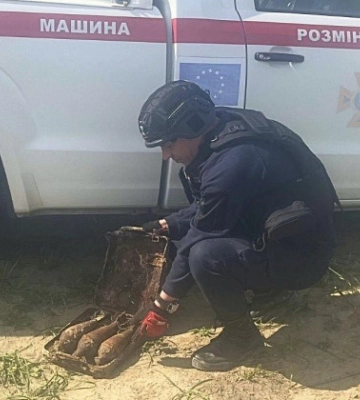На будмайданчику під Києвом знайшли мінометні міни часів Другої світової