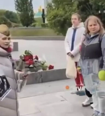 9 травня у Києві зафіксовано провокації із забороненою символікою (відео)