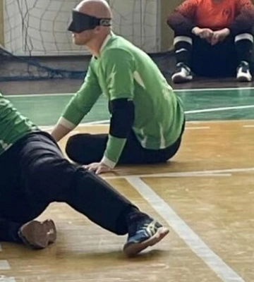 У Полтаві відбувся чемпіонат України з голболу серед спортсменів з порушеннями зору