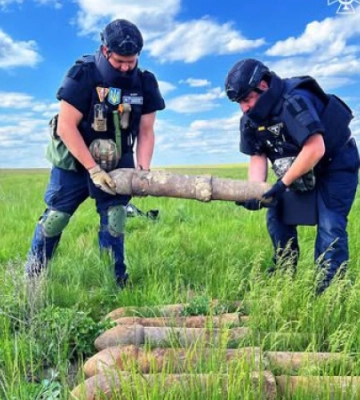 Сапери знешкодили шість мін часів Другої світової у Катеринівській громаді