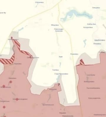 Росіяни просунулися біля Романівки, Олександрополя та Нової Полтавки на Донеччині, - DeepState. КАРТИ