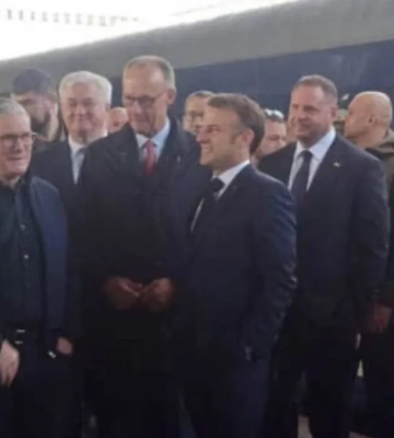 До Києва прибули Туск, Макрон, Мерц і Стармер