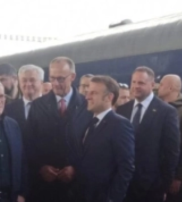 До Києва прибули лідери Франції, Польщі, Британії та Німеччини