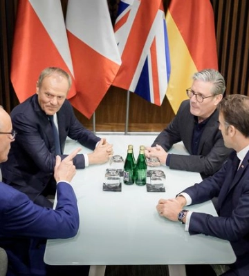 До столиці України прибули глави чотирьох європейських держав