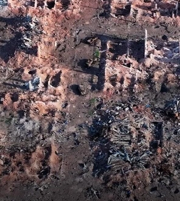 &quot;Став для росіян м’ясорубкою&quot;: військові показали, який вигляд зараз має Вовчанськ