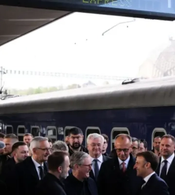 &quot;В пути в Киев&quot;: Макрон и Мерц объявили о поездке в Украину на встречу &quot;Коалиции желающих&quot; вместе с союзниками. ФОТО