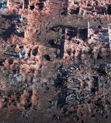 Військові показали, яким став Вовчанськ через рік після початку російського наступу