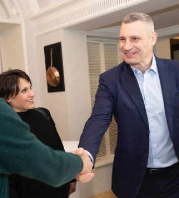 Кличко з нагоди Дня Європи зустрівся із послами іноземних держав