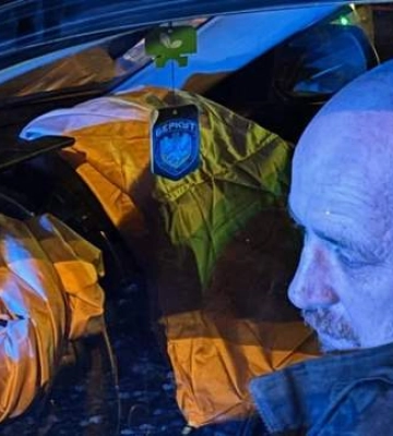У Києві п&#039;яний ексберкутівець на швидкості протаранив авто журналіста і намагався втекти з місця