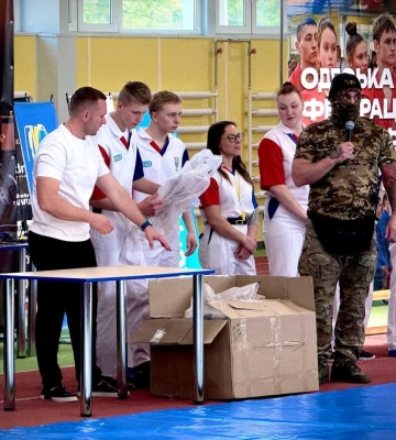 На турнір з самбо в Одесу приїхали понад 100 учасників з різних міст України 
