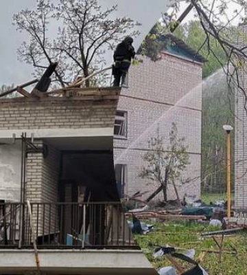 На Конотопщині рятувальники ліквідовували наслідки атаки ворожих безпілотників