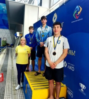Спортсмени Миколаївщини успішно виступили на чемпіонаті України зі стрибків у воду серед вікових груп А та В
